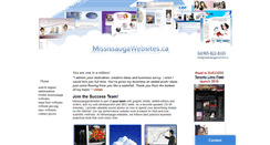Desktop Screenshot of mississaugawebsites.ca